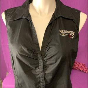 3/35 Woman lg/xl Harley Davidson motorcycle shirt